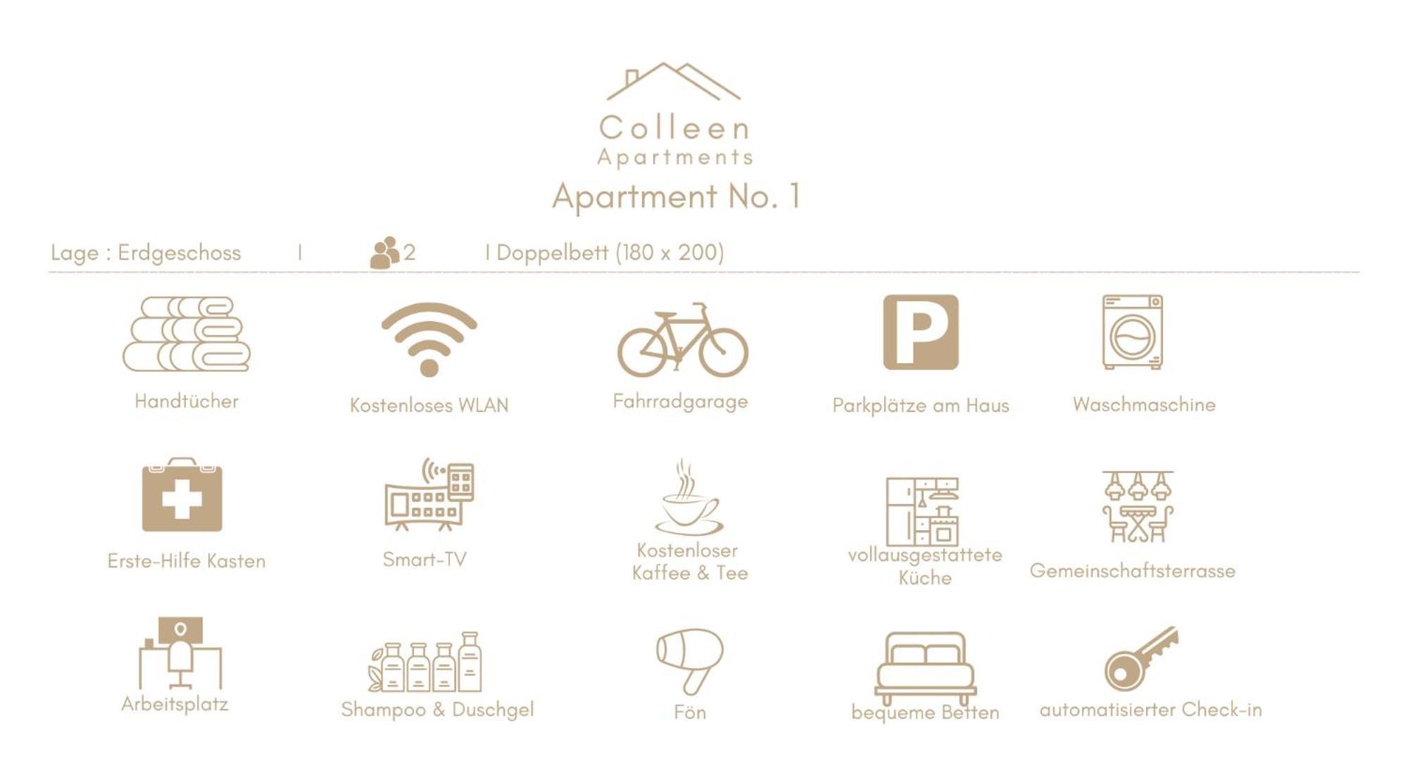 Colleen Apartments - Minden, Hermannstrasse Стая снимка